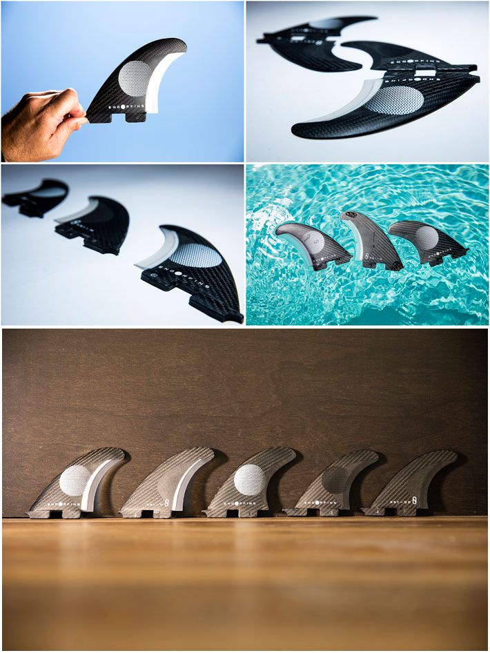 FIRE WIRE FCS2 バンブーコアのクワッドフィン 4枚セット M 73n0127