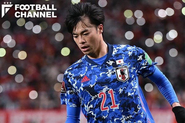 三笘薫 日本代表 ユニフォーム カタールW杯 スペイン戦 マーキング入り