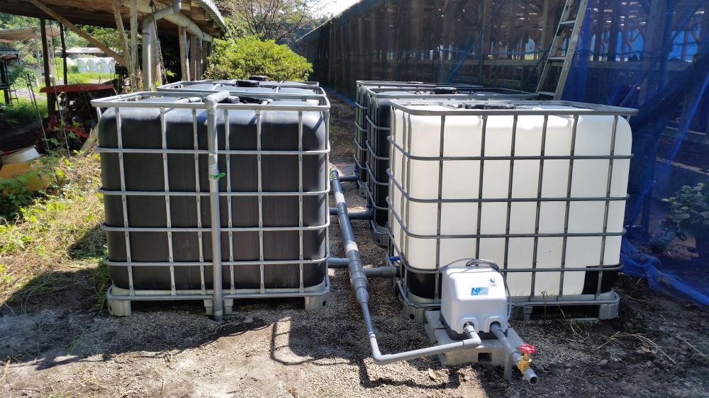 1000L(リサイクル）タンク利用貯水槽 | お知らせ | 株式会社 FORCUM