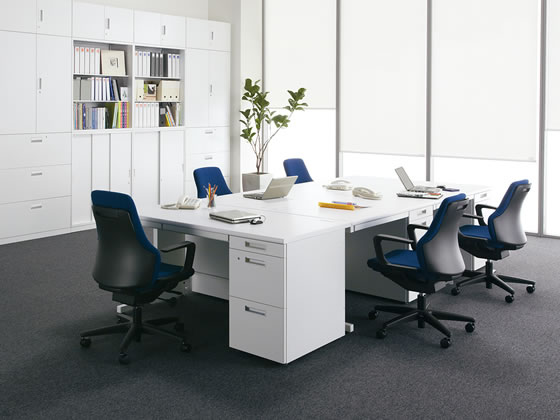 コクヨ インベントデスク 片袖机 W1200×D700×H700 ホワイト 通販