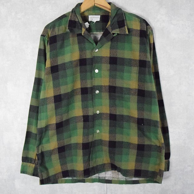 田中です ☆50's PILGRIM 、60〜70's HIGBEE'S プリントネルシャツ