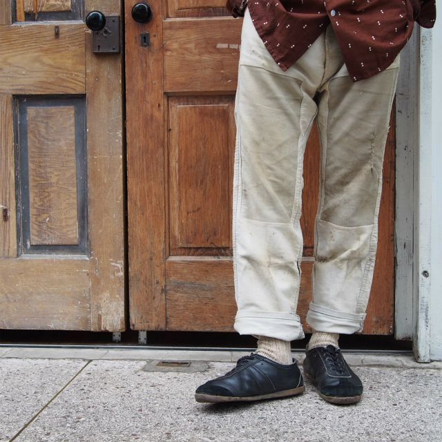 40's LE MONT ST MICHEL モールスキンワークパンツ 40年代 ユーロ