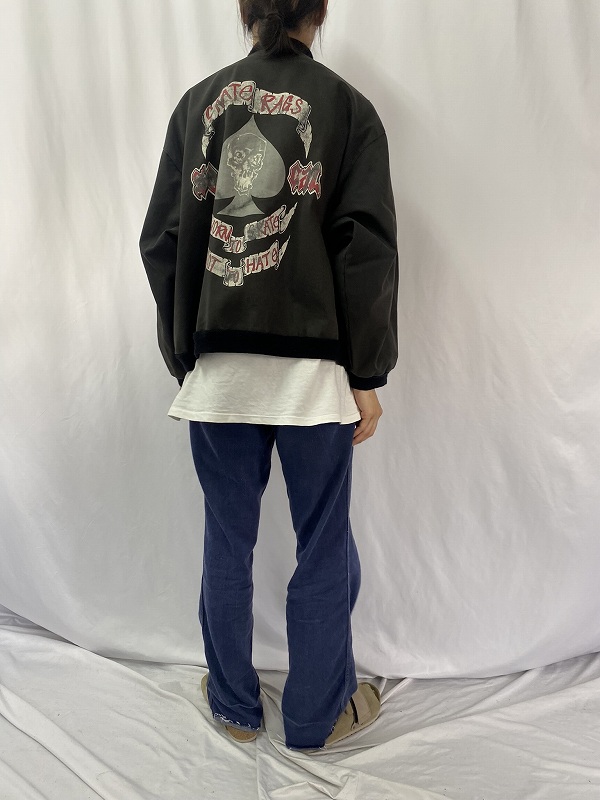 90年代 90s スケートラグス アメリカ製 ブラック 黒 オールド ブルゾン