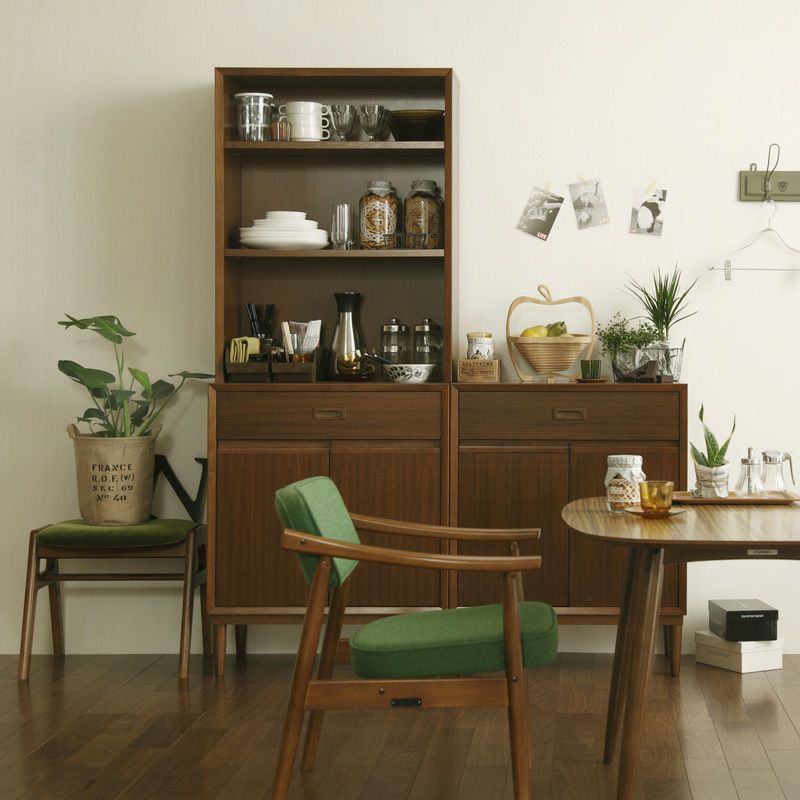 カリモク60+ キャビネット（ウォールナット色塗装） – FELICE.ONLINE