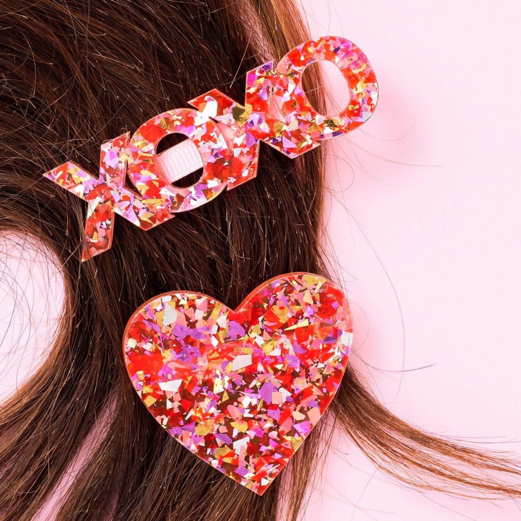 TED* Valentine Hair Clips