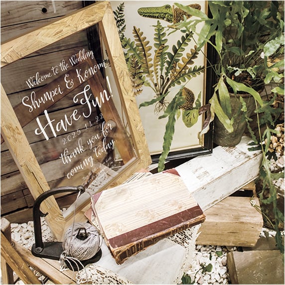 ウェルカムボード手作りの新しいカタチ「favori クラウド」｜【A3