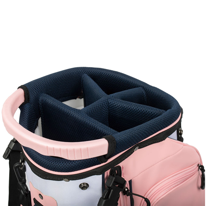 XXIO Lady Stand Bag-White/Navy/Pink - Fairway Golf Online Golf