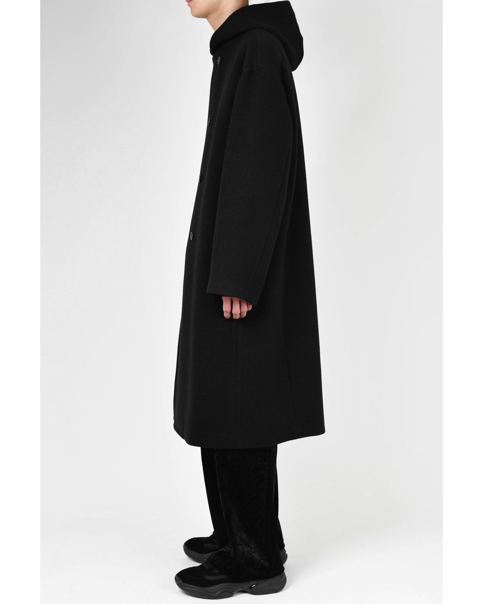 LAD MUSICIAN - Hooded Long Coat | fakejam