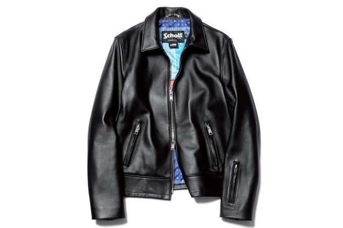 ソフネット新作アウター - ショットコラボのレザージャケット