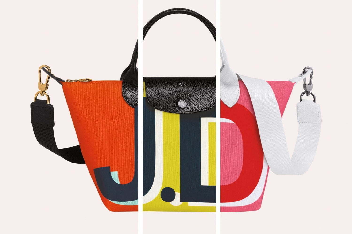 ロンシャン「ル プリアージュ」に新カスタムライン、キャンバスバッグ