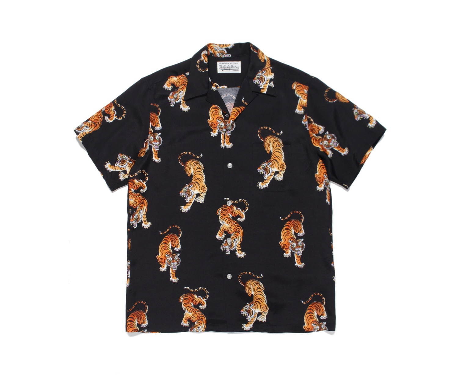 ワコマリア“虎柄”ハワイアンシャツ、タトゥーアーティスト「ティム
