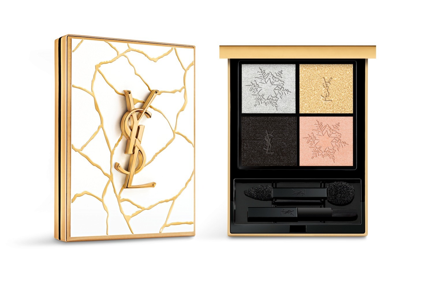 イヴ・サンローラン「氷の世界」着想の23年クリスマスコスメ