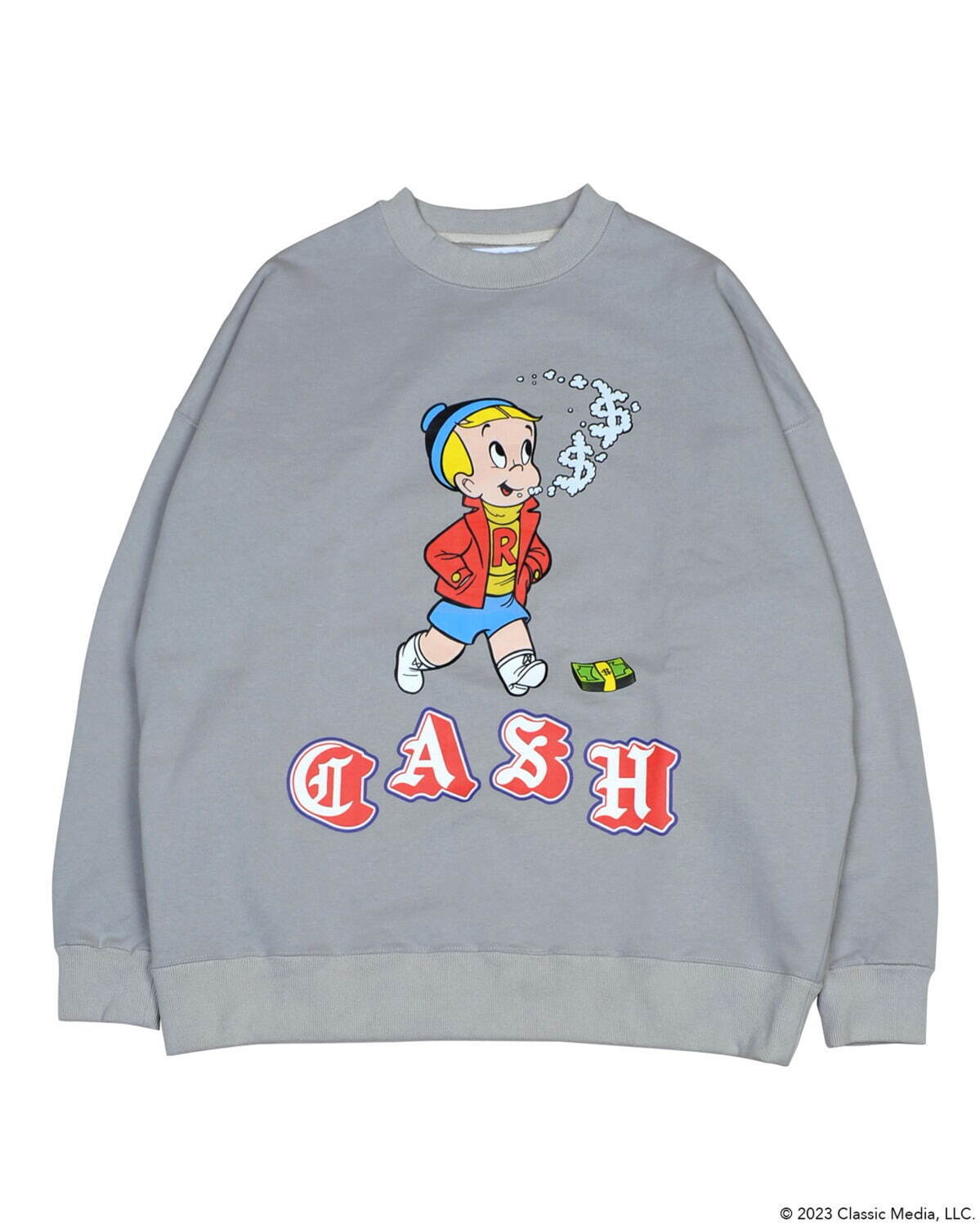 ランド バイ ミルクボーイ×『リッチーリッチ』コラボウェア、“山積み