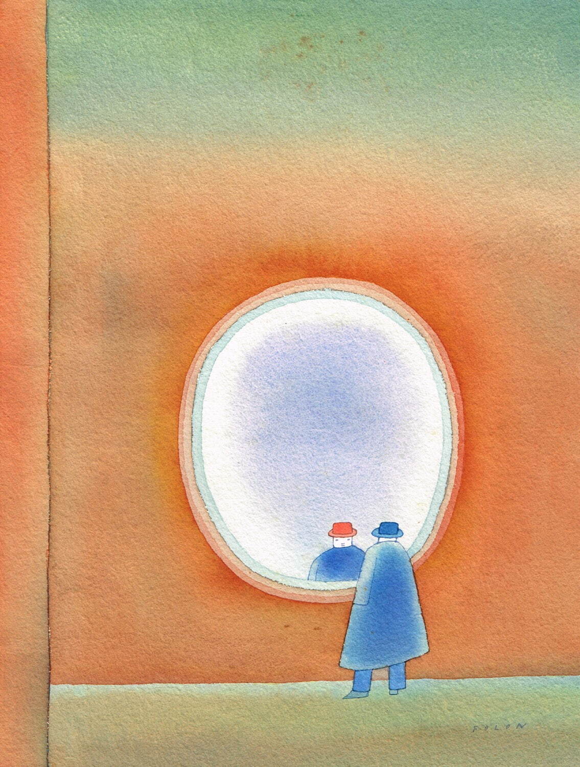 ジャン＝ミッシェル・フォロンの回顧展が東京で、“豊かな色彩と幻想的