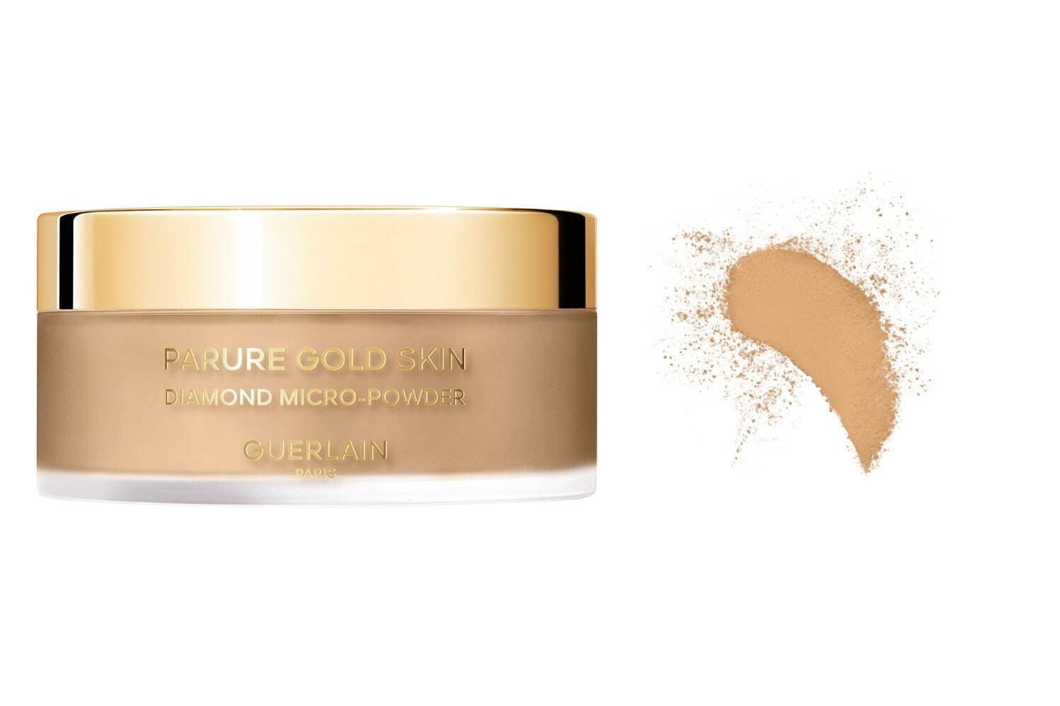 ゲラン24年秋ベースメイク、“24Kゴールド”の輝きを放つルースパウダー