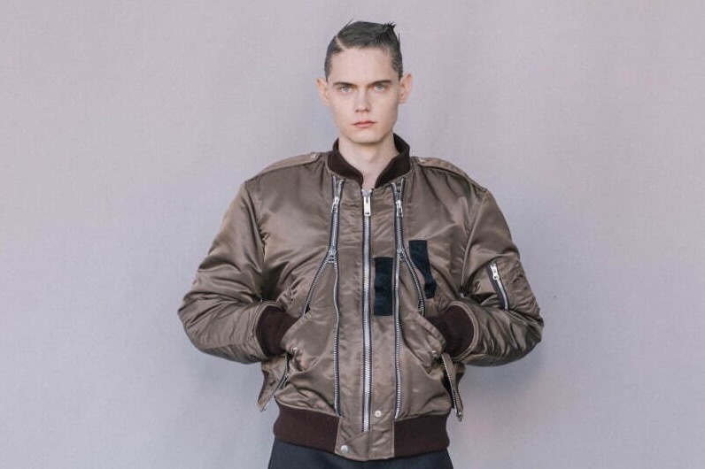 ジョン ローレンス サリバン“マルチファスナー”のボンバーブルゾン