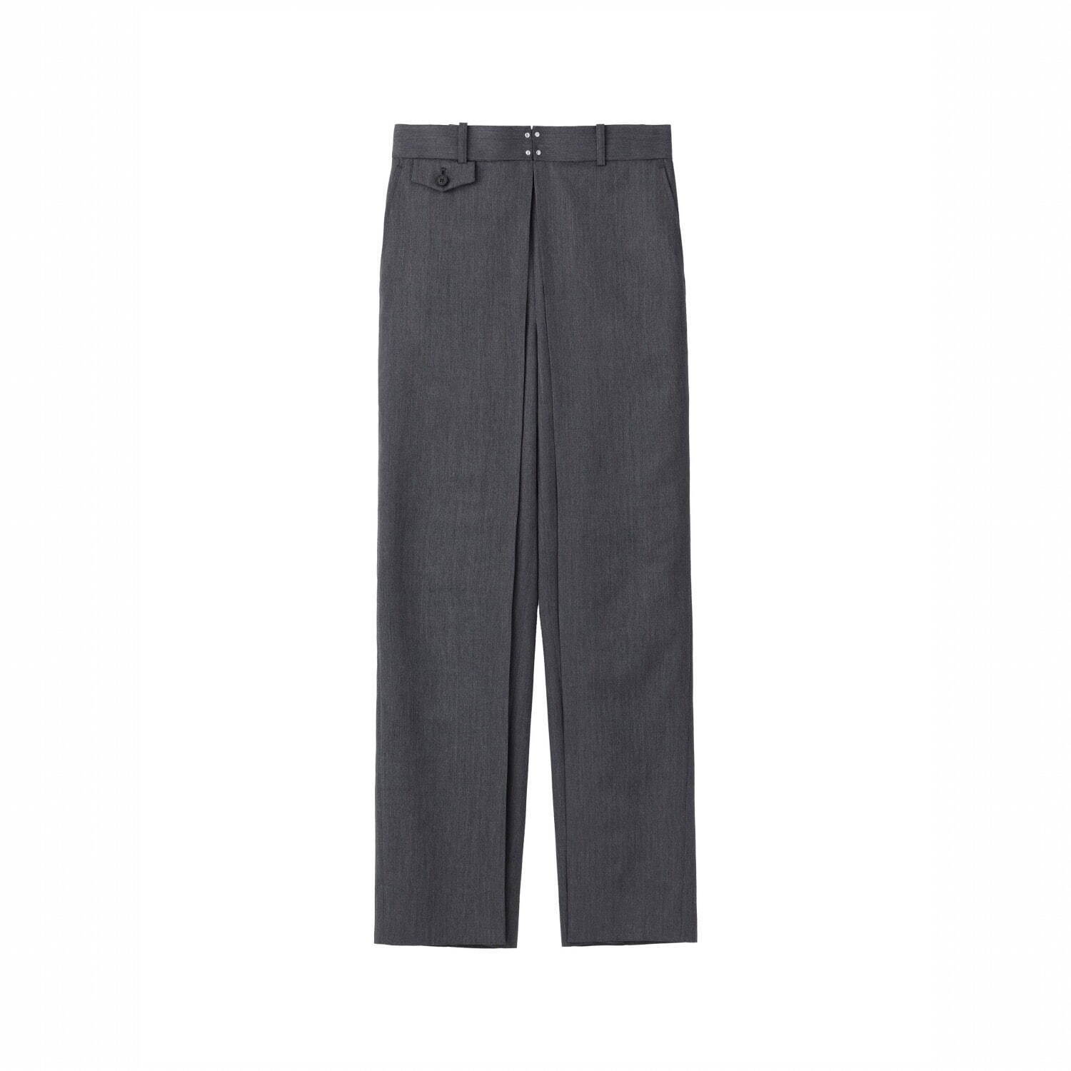 ジョン ローレンス サリバン“大胆タック”のワイドトラウザーズ、直営店