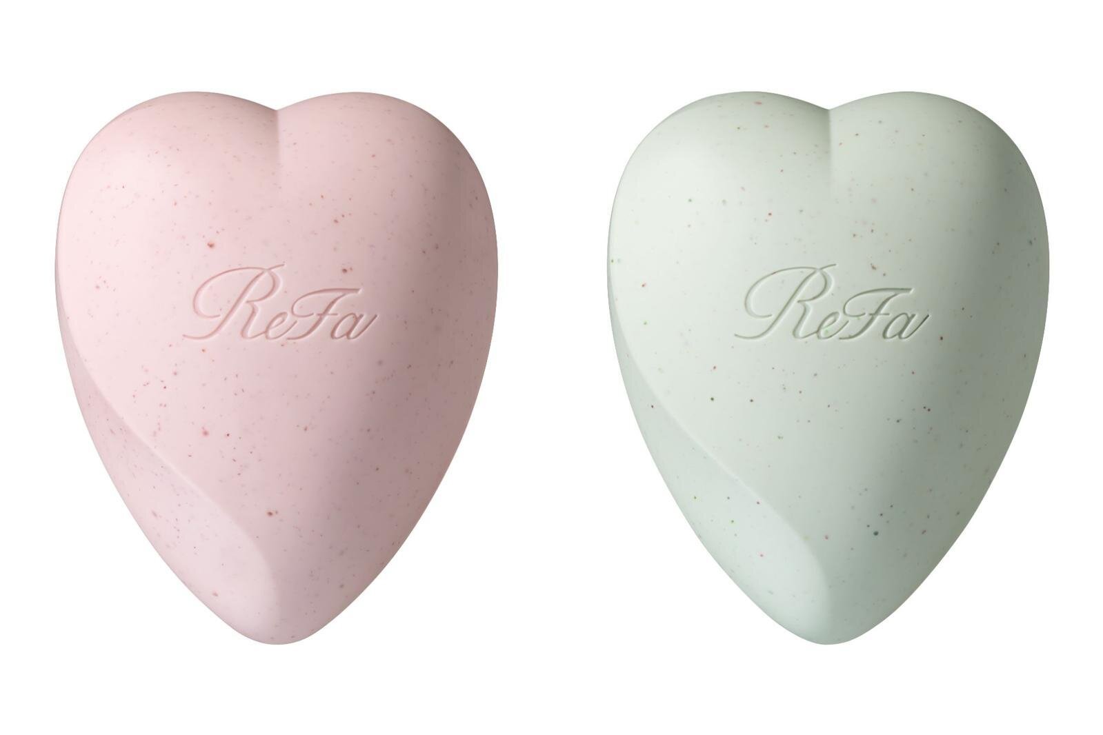 リファの人気アイテム「ハートブラシ」にパステルピンク＆グリーンの新