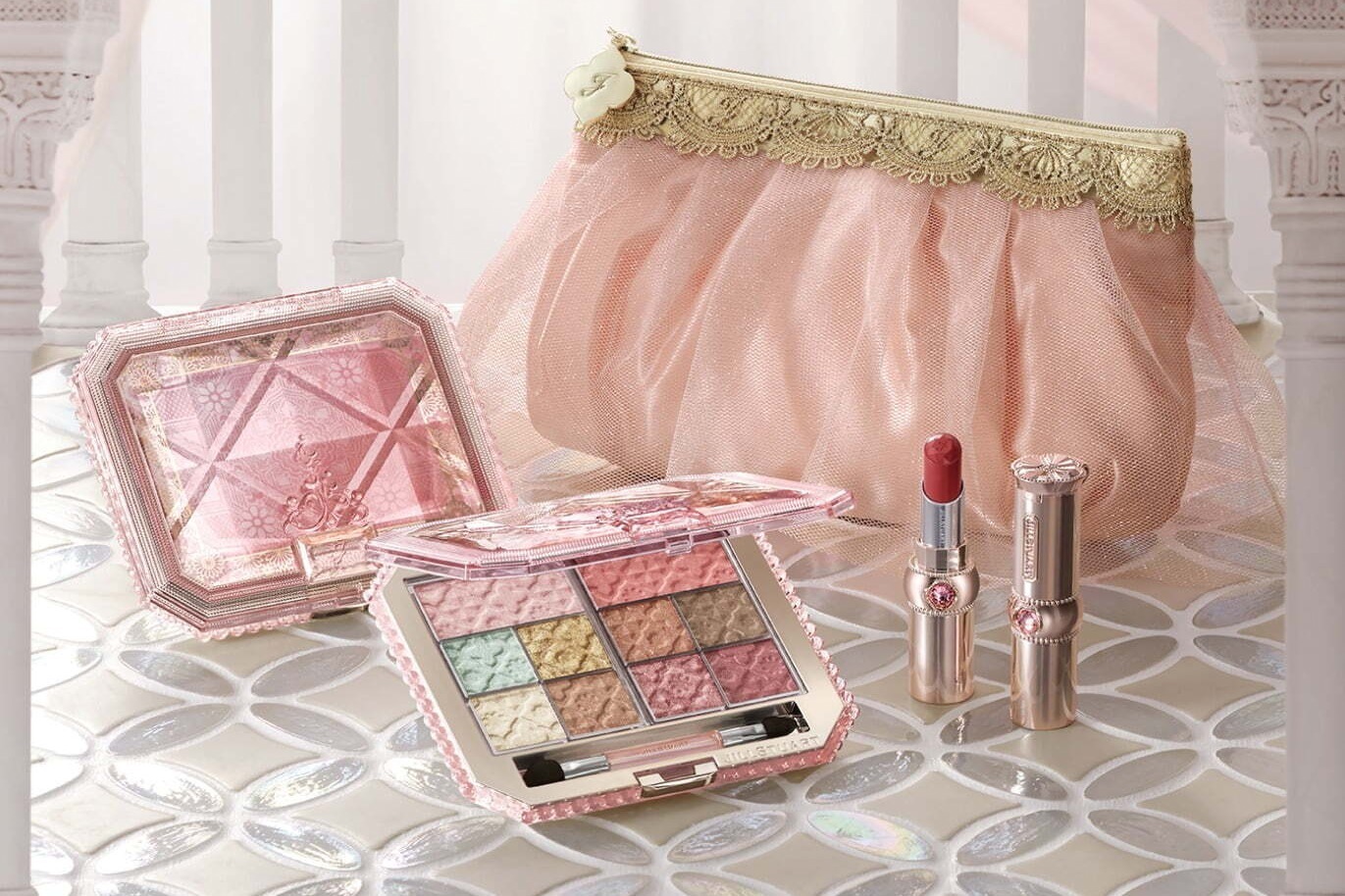 ジルスチュアート2021年クリスマスコフレ、“砂漠のプリンセス”着想の