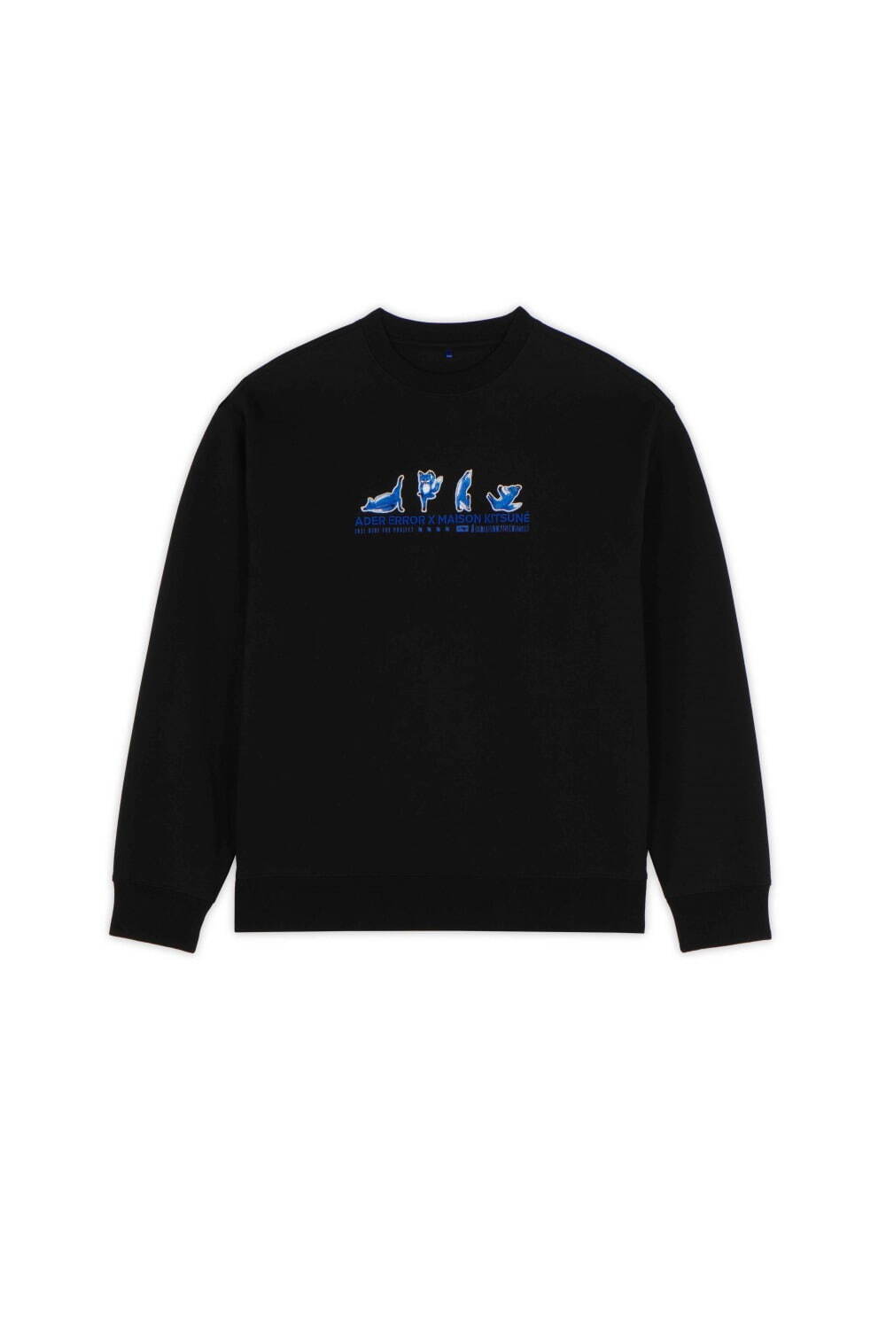 メゾン キツネ、くつろぐ「ブルーフォックス」のフーディ＆Tシャツ