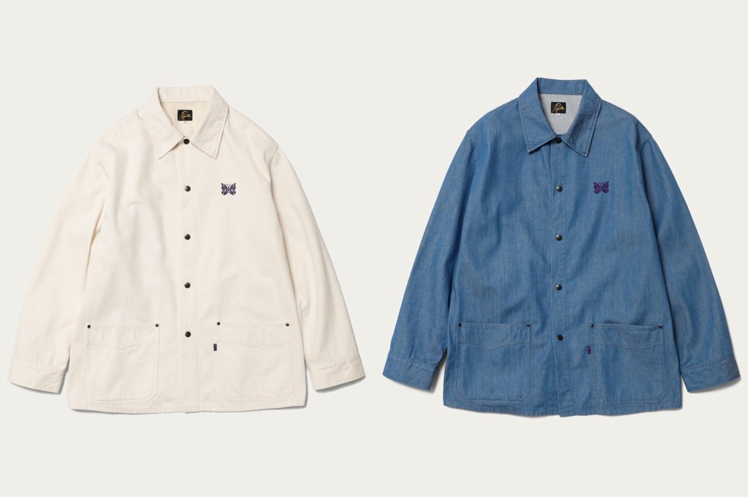 ニードルズのビューティ＆ユース別注カバーオール、“春色”オフホワイト