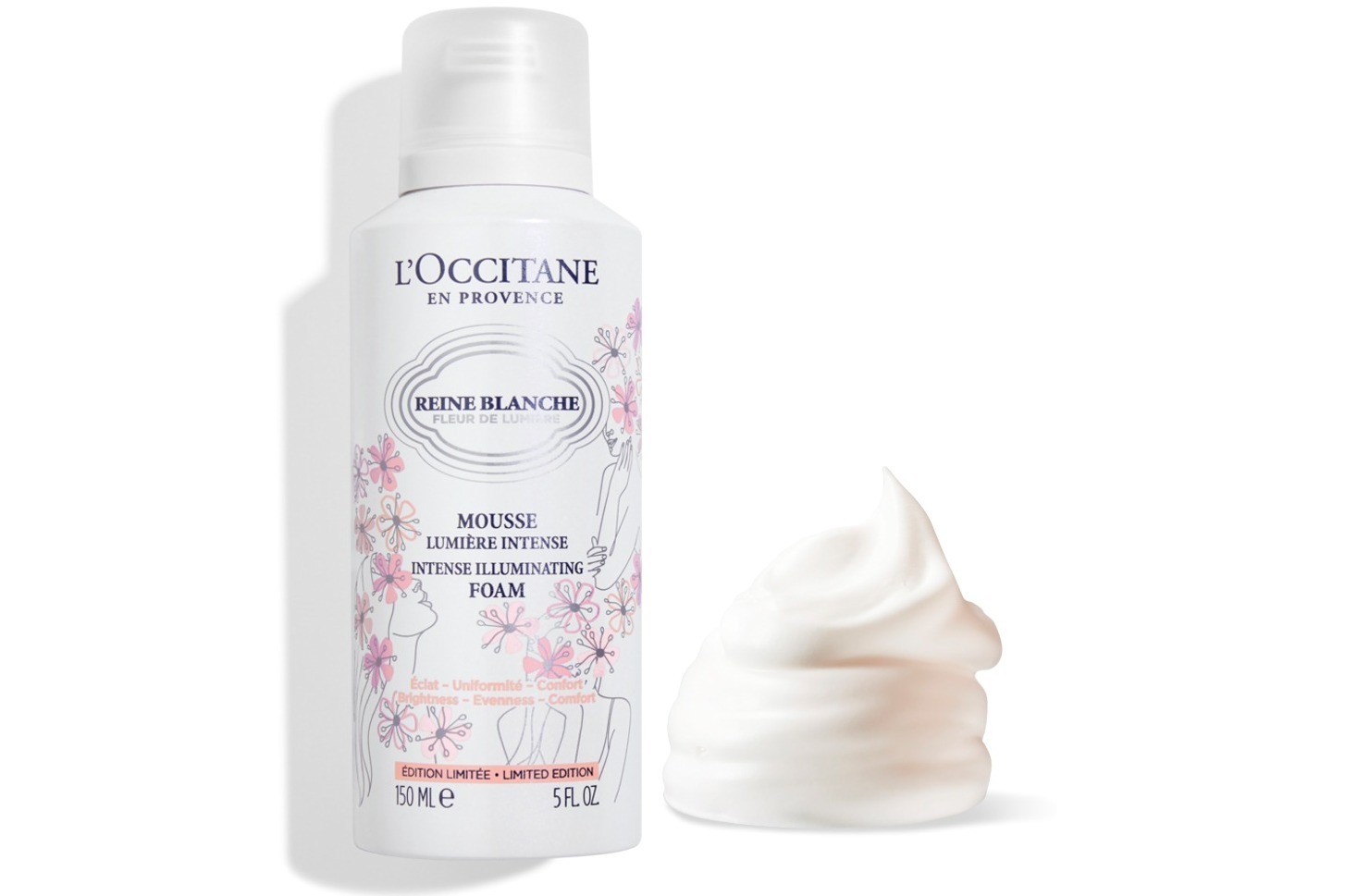 ロクシタン23年春スキンケア、“もっちり濃密泡”洗顔フォームが日本限定