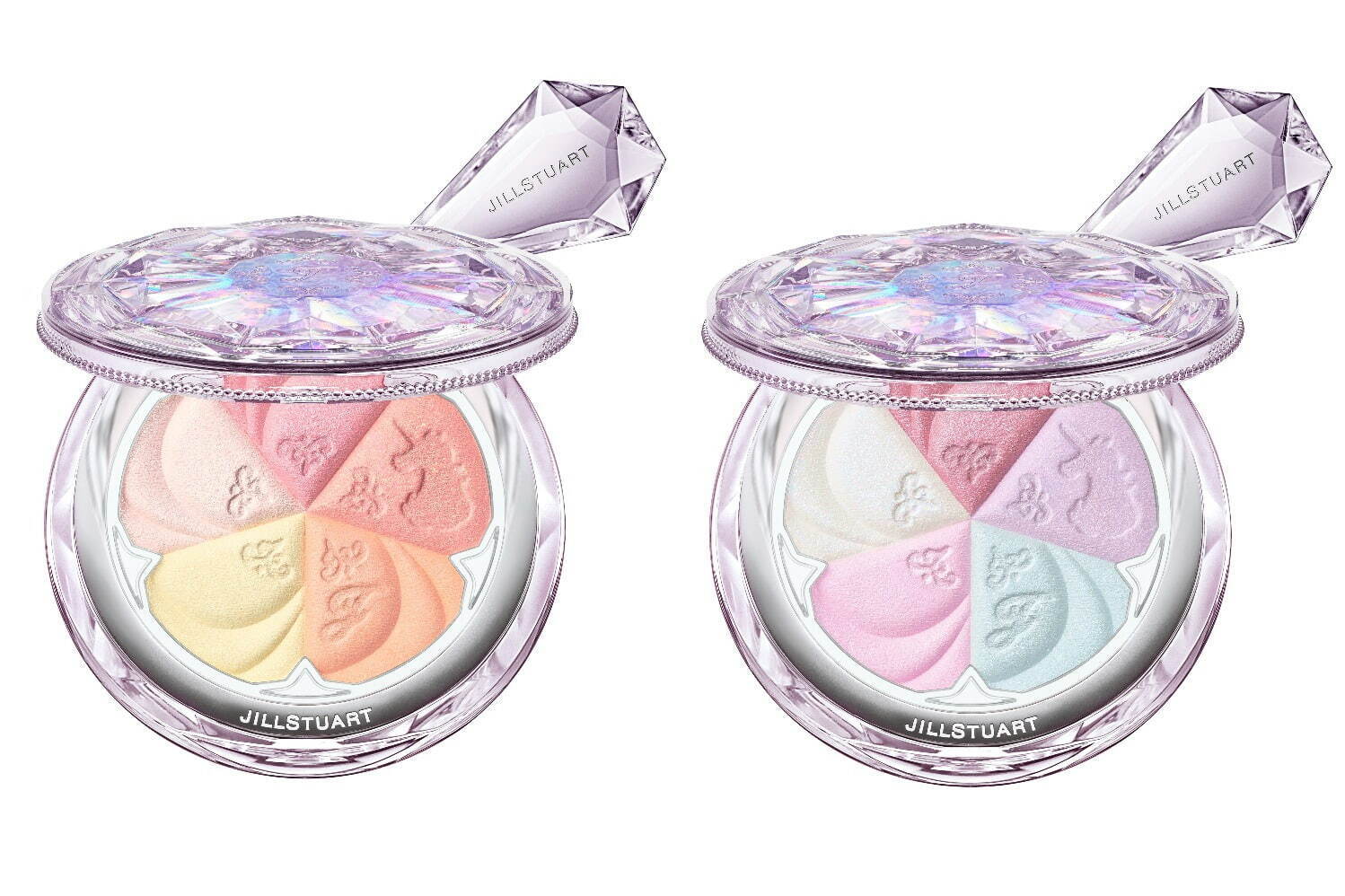 ジルスチュアート23年クリスマスコスメ、“幻想的なユニコーンカラー”の