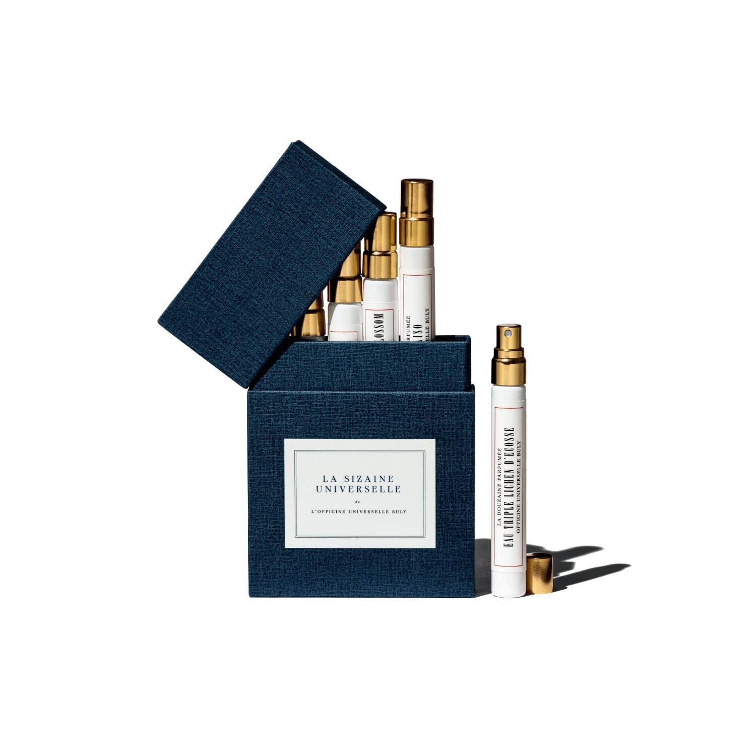 オフィシーヌ・ユニヴェルセル・ビュリーのミニ香水セット、“異国の旅