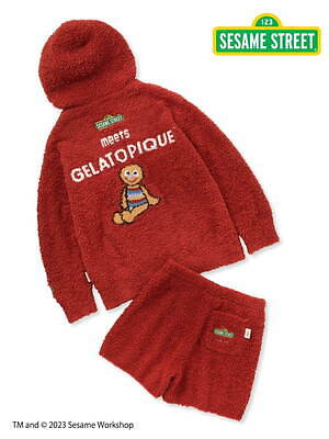 ジェラート ピケ「セサミストリート」コラボルームウェア、