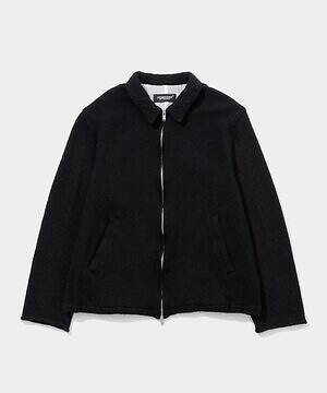 アンダーカバー限定ウールブルゾン＆切りっぱなし縮絨コート、原宿