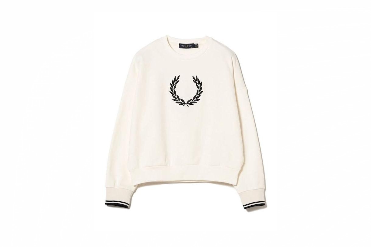 フレッドペリーのレイ ビームス限定“スノーホワイト”色のバイカラー