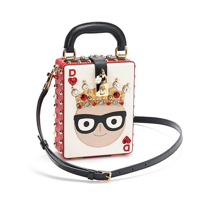 ドルチェ＆ガッバーナ”ドアベル＆トランプ”モチーフの17年秋冬バッグ