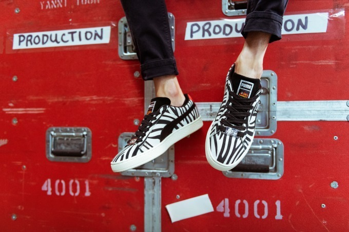 プーマ×「KISS」ポール・スタンレーのスニーカー、メイク着想の