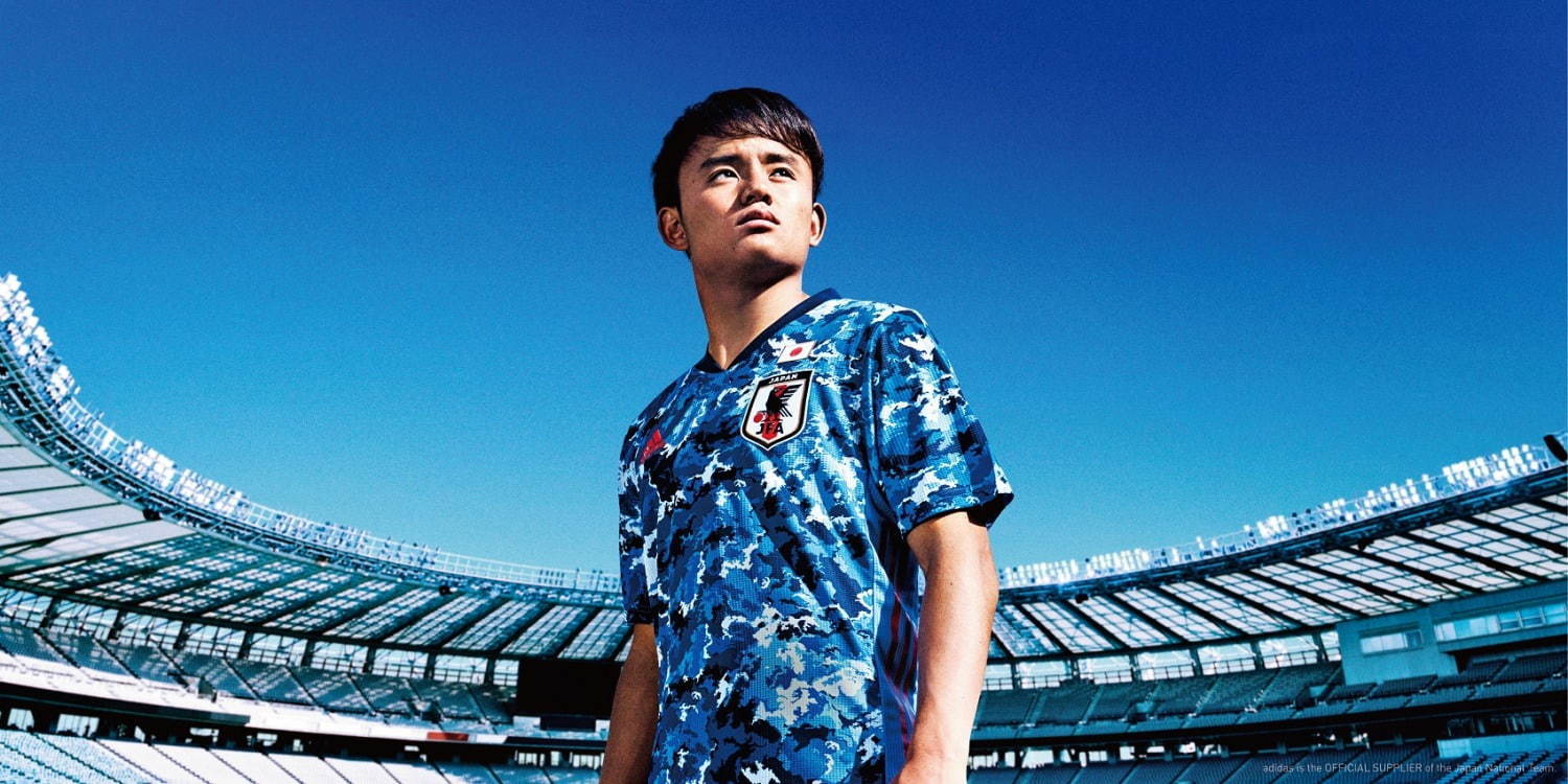 サッカー日本代表2020ホームユニフォームをアディダスが発売 - 久保