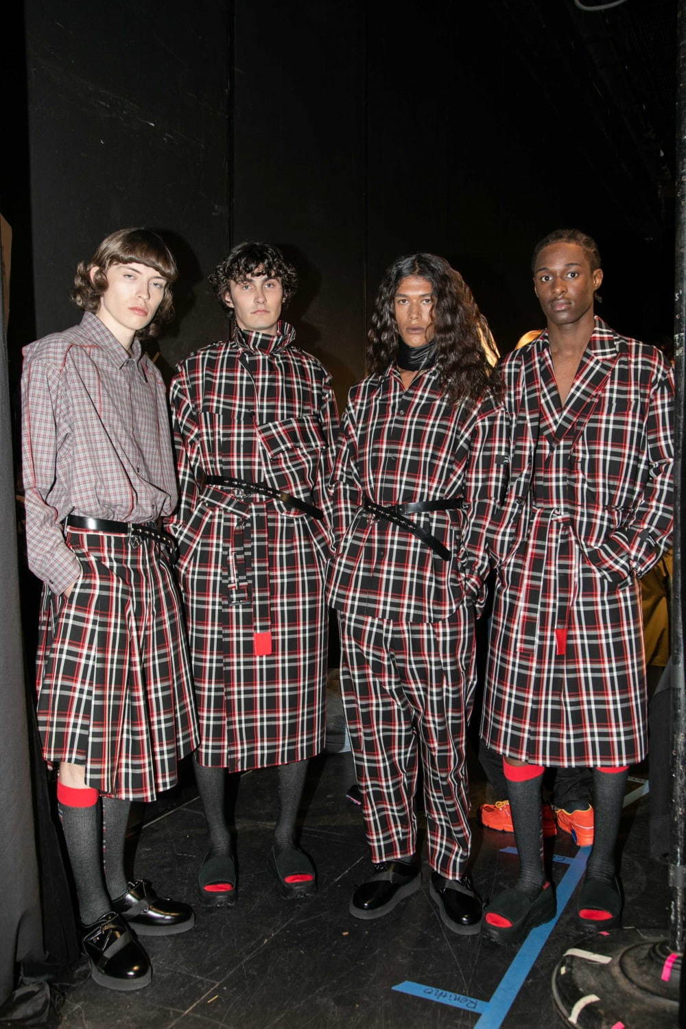 N.ハリウッドの新作ウェア、アンダーカバーのアーカイブチェック地を