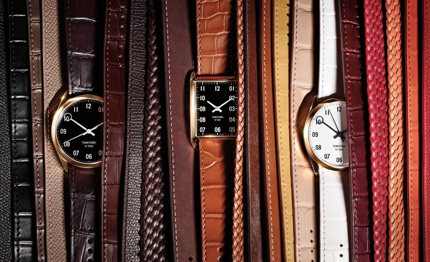 トム フォードの“カスタム自由”な腕時計に新作、阪急うめだ本店では