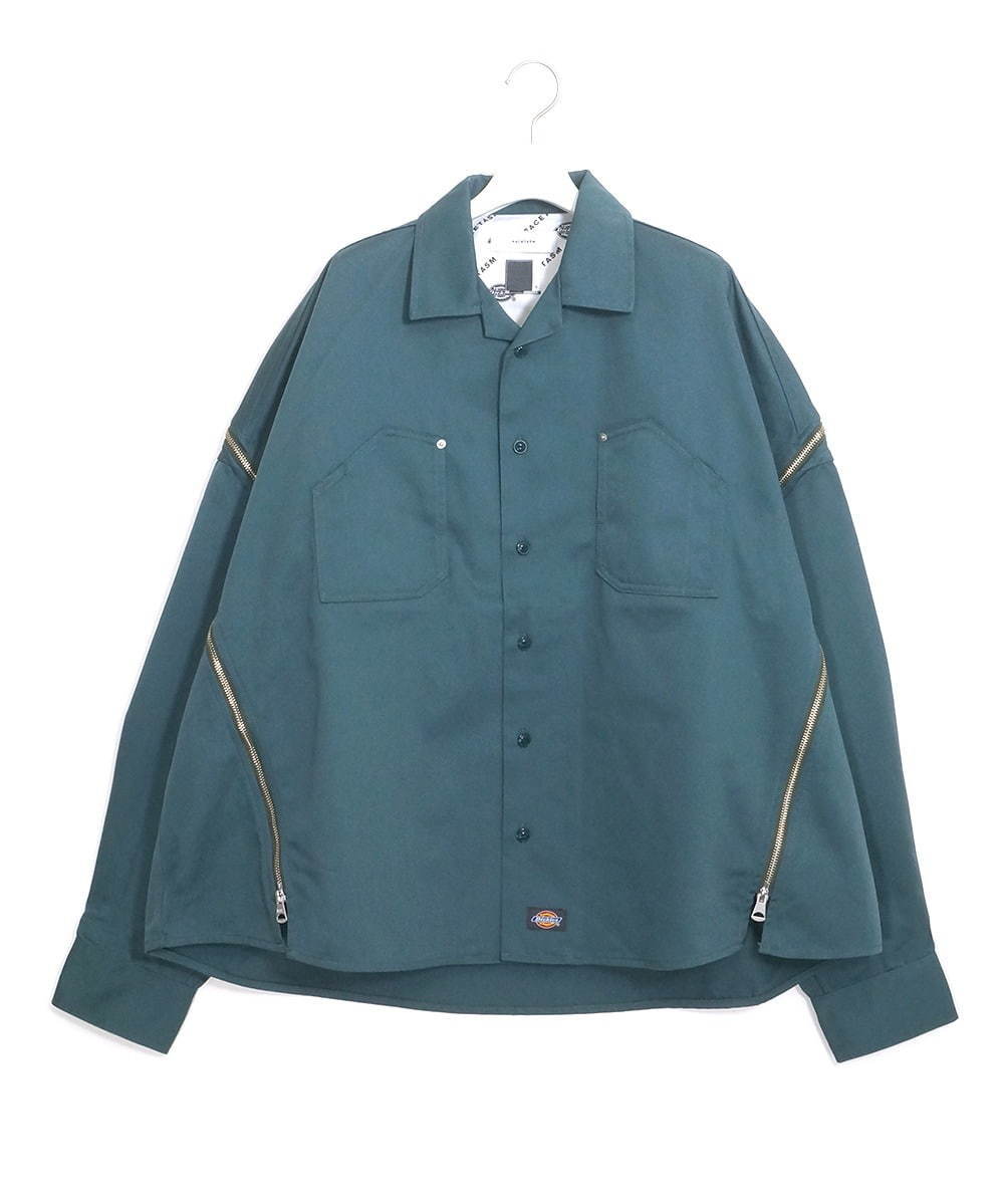 ファセッタズム×ディッキーズ、ハリのあるツイル素材の変形カンフー