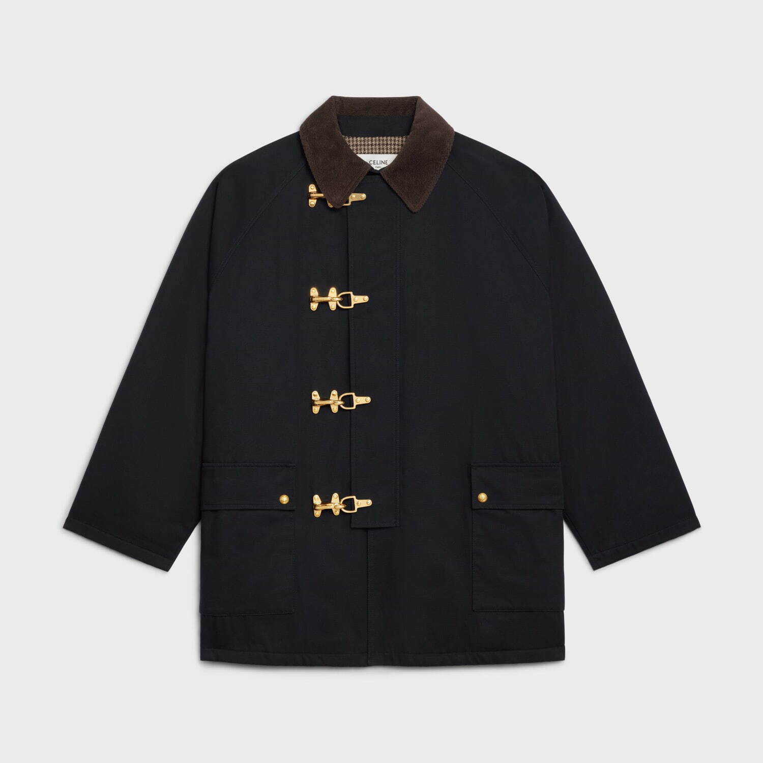 セリーヌ「トリオンフ」新作チェーンバッグ＆ハンティングジャケット