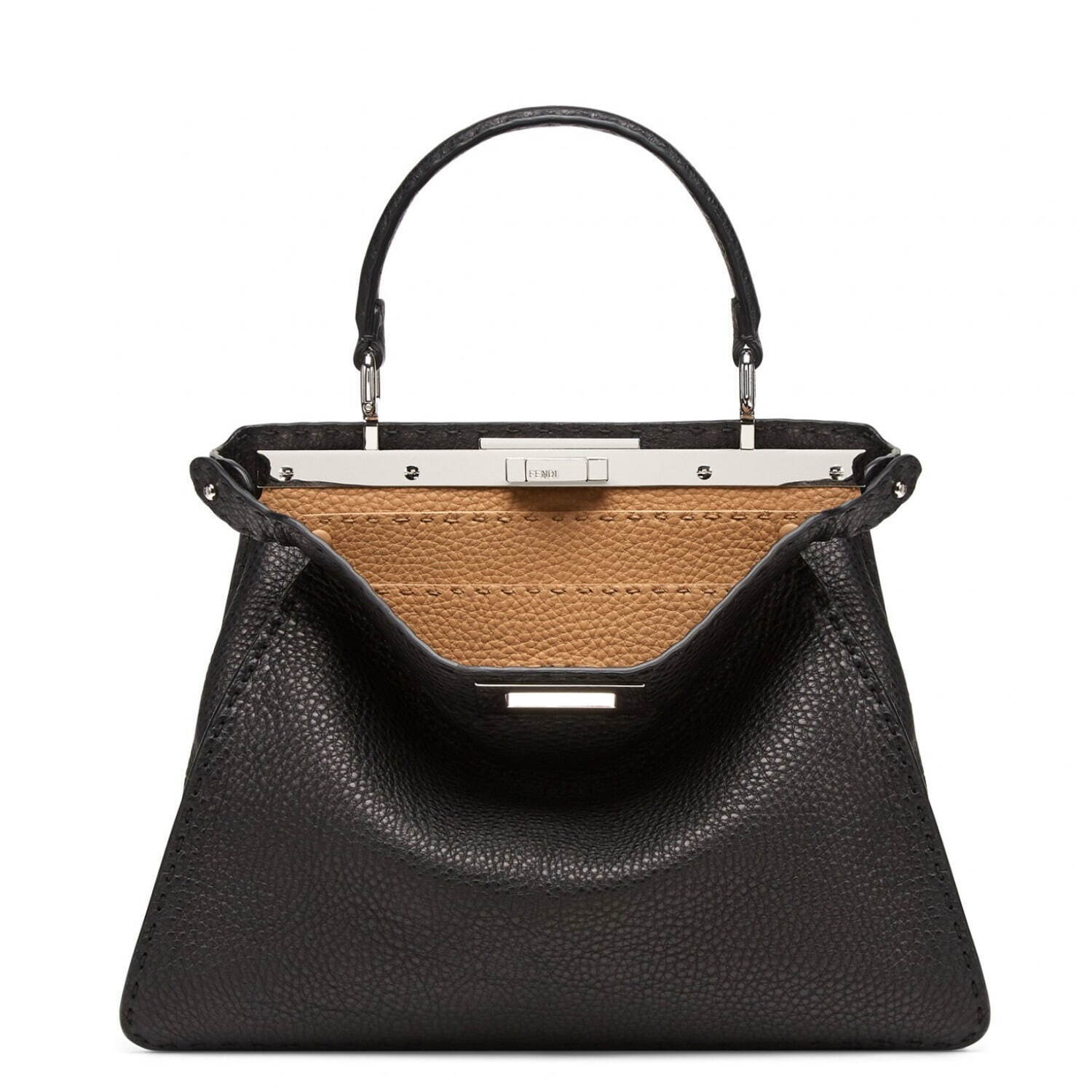 フェンディのバッグ「ピーカブー アイシーユー」高級カーフレザーの