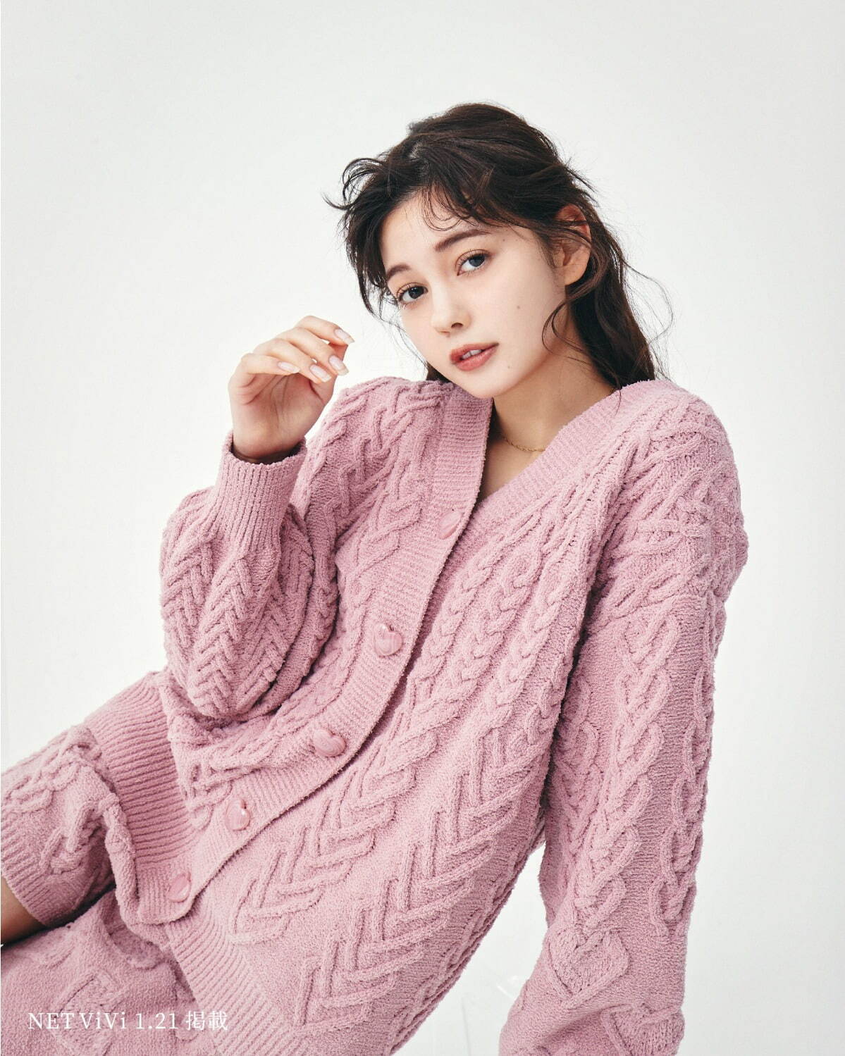 ジェラート ピケ「ハート＆チョコ」のバレンタインルームウェア