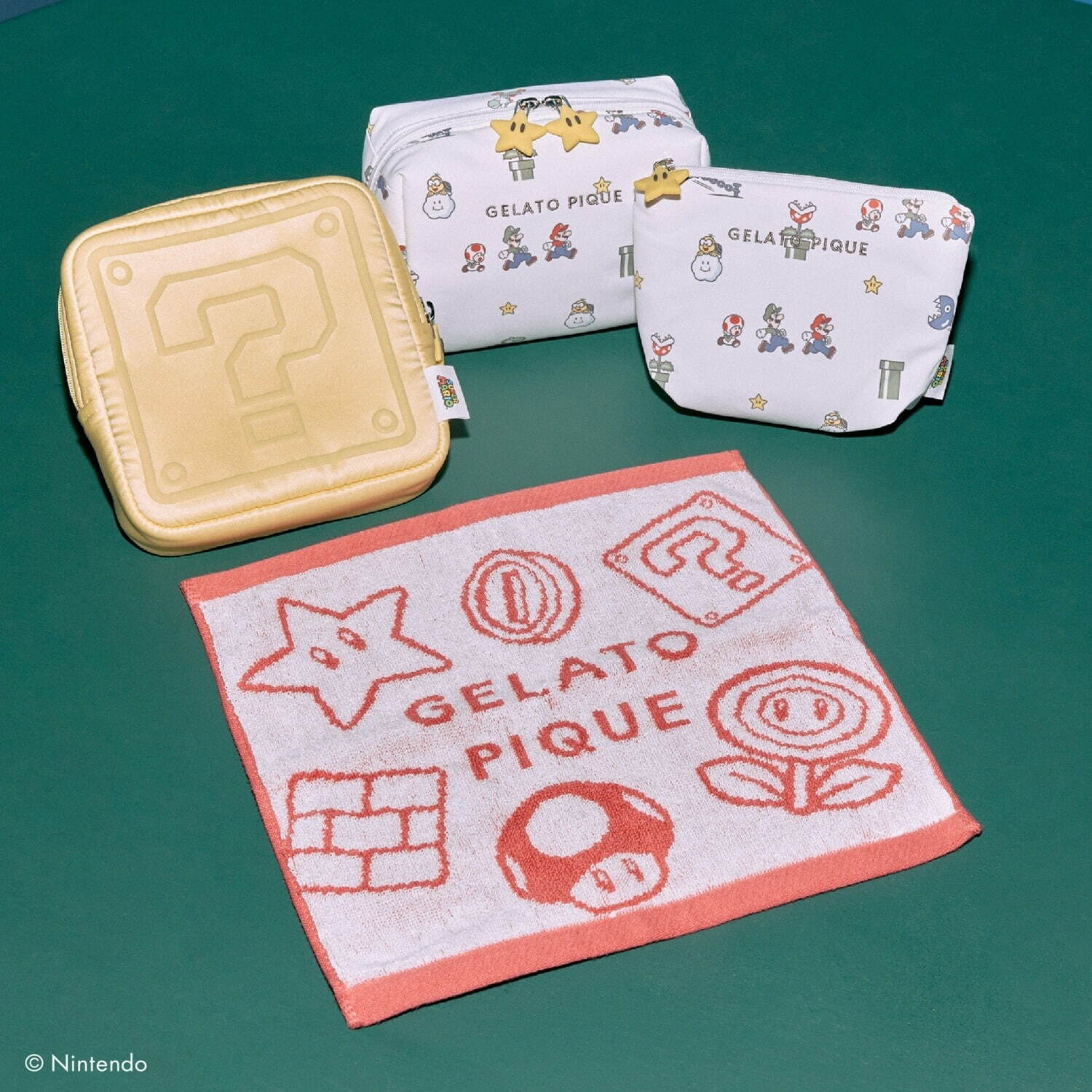 ジェラート ピケ新作「スーパーマリオ」“ルイージ”になりきるルーム