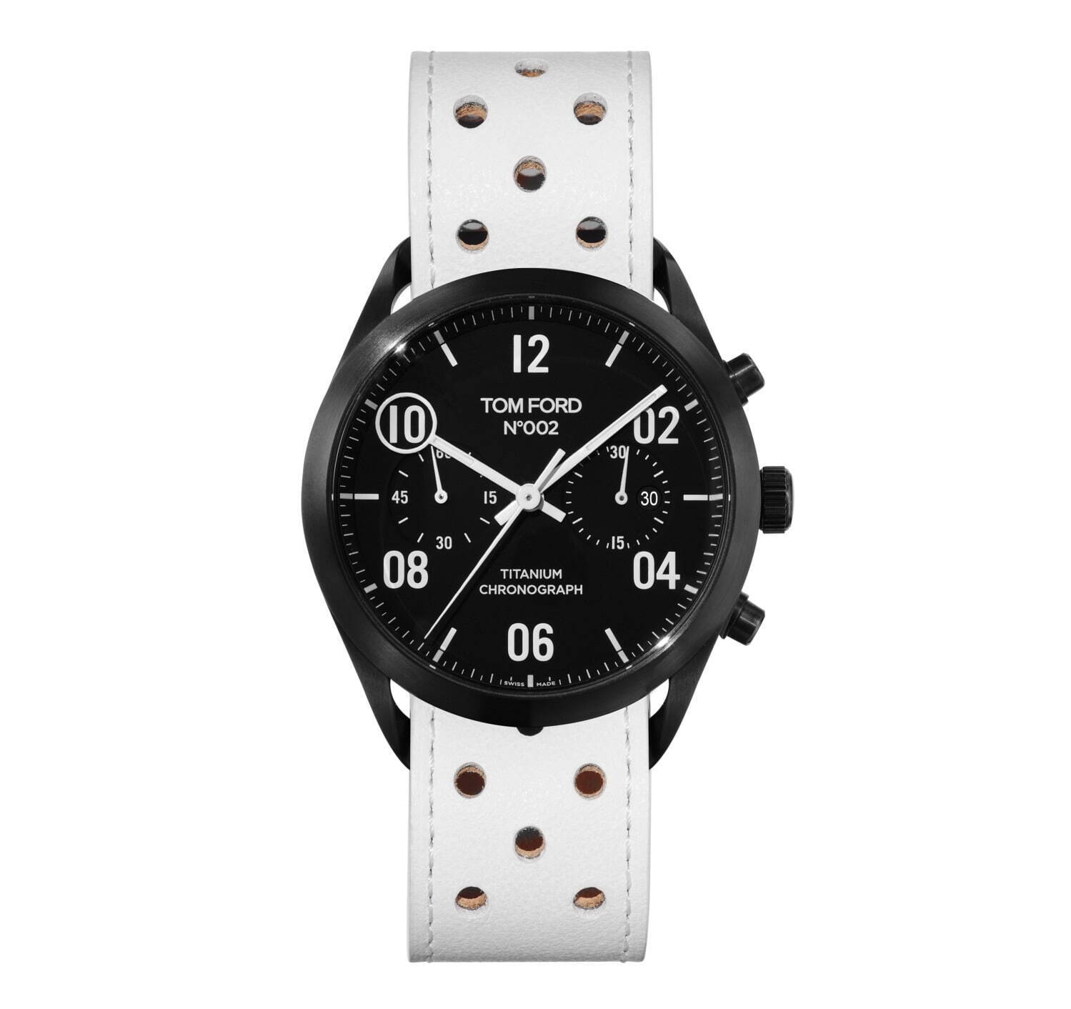 トム フォードの限定腕時計「N.002」“モータースポーツ”イメージの