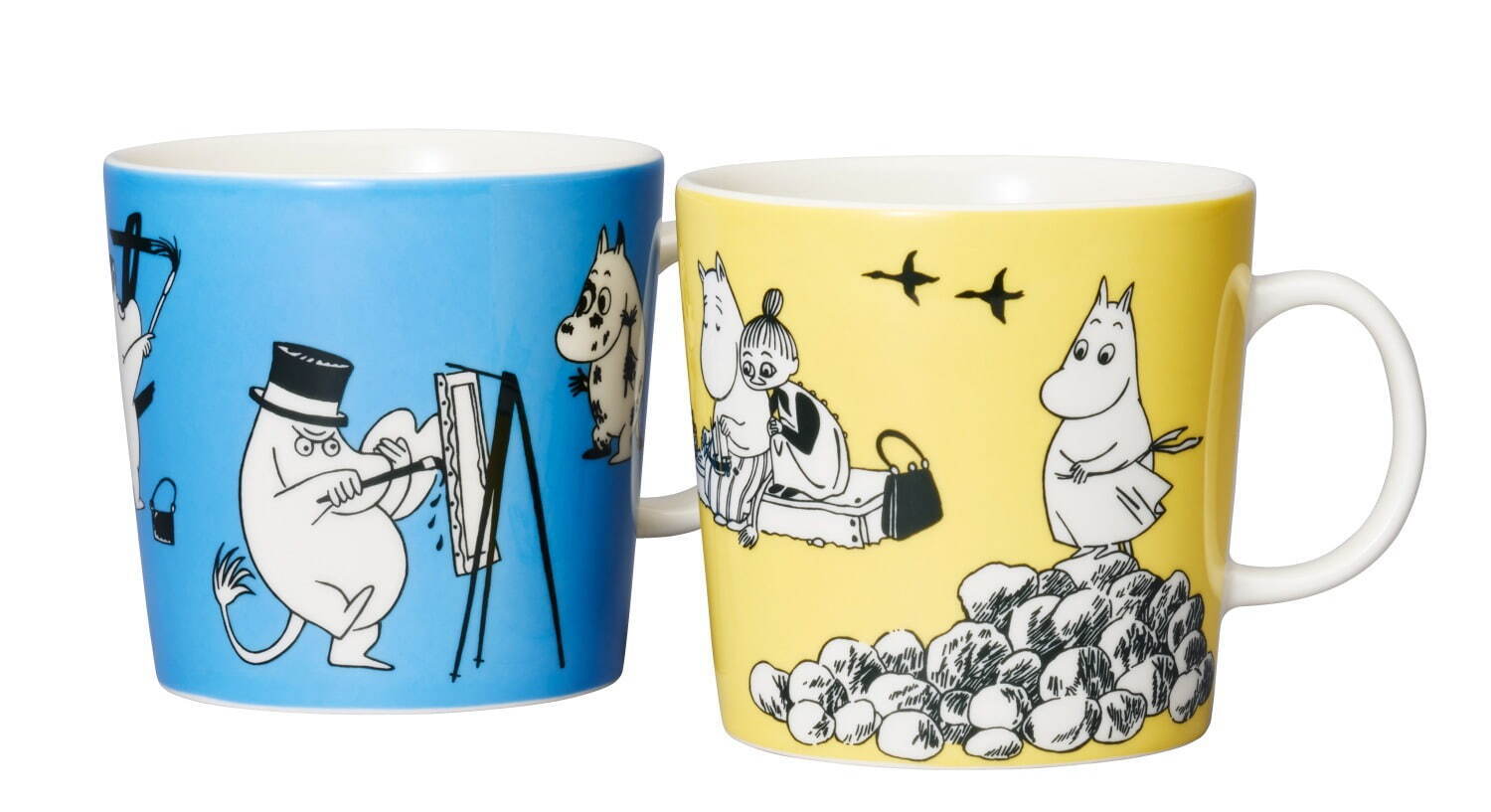 ムーミン バイ アラビア」90年代マグが大きめサイズで復刻、トーベ