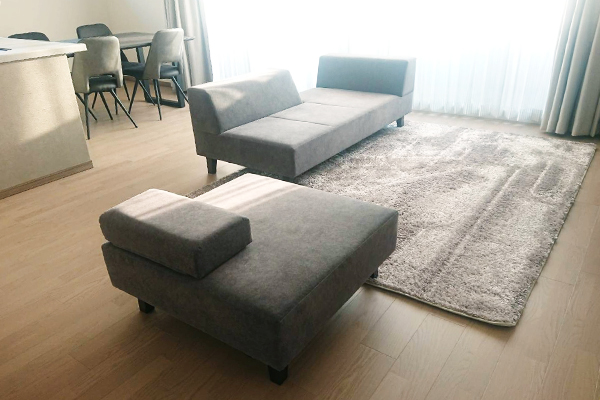 PIVO 2.5人掛け + PIVO スツールXラージ | お客様の声 | ソファ専門店