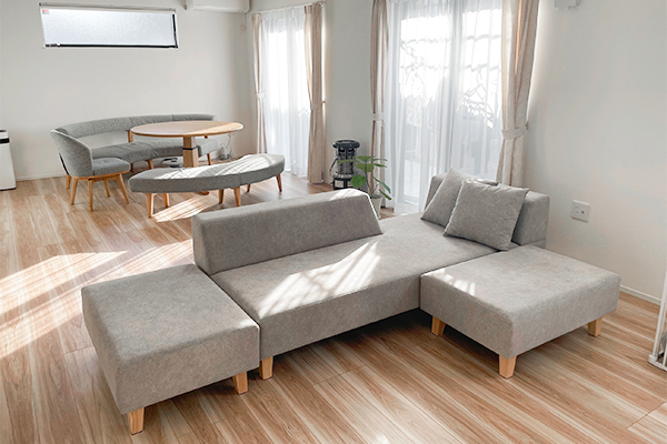 PIVO 3人掛け + PIVO スツールラージ | お客様の声 | ソファ専門店