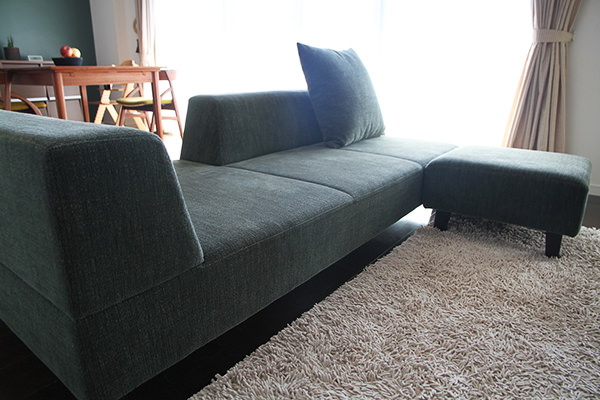 PIVO 3人掛け + PIVO スツール | お客様の声 | ソファ専門店FLANNEL SOFA