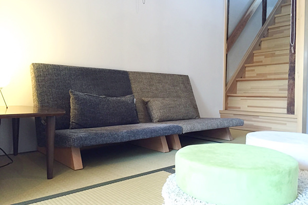 FLANNEL SOFA PENTA900 グレー