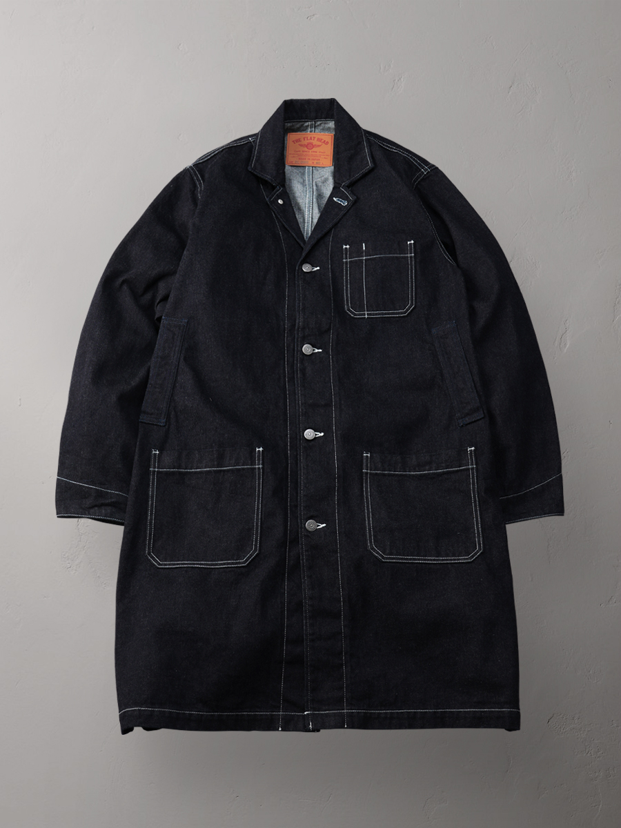 12oz デニム コート FN-OC-D002 | THE FLAT HEAD
