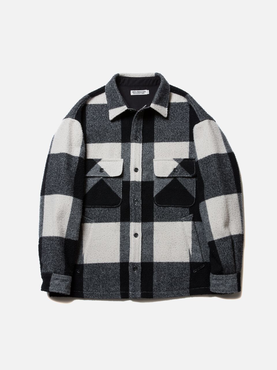 COOTIE クーティ 通販 19AW Napping Buffalo Check CPO Jacket