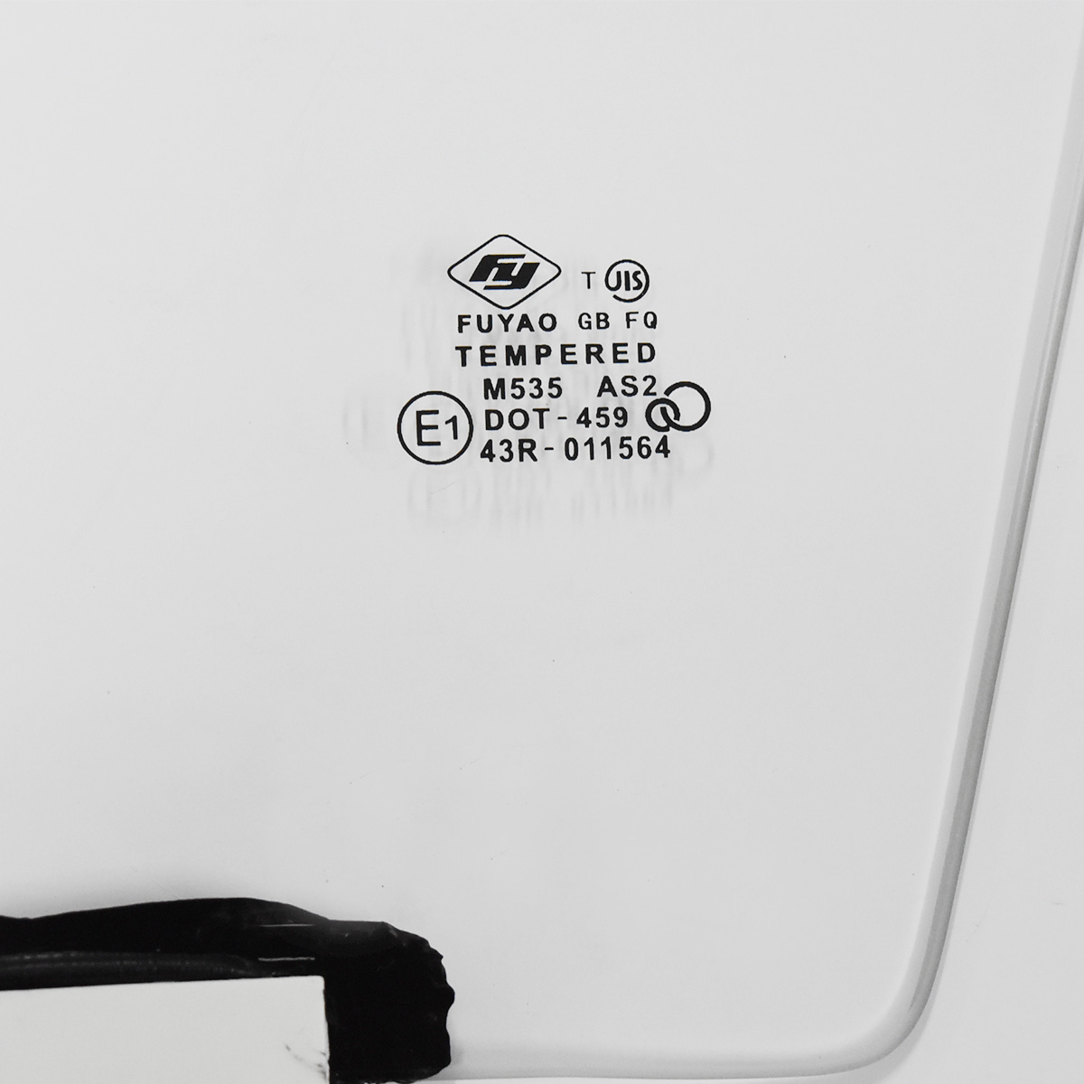 200系ハイエース Fドアガラス ピュアガラス90(透明クリアガラス